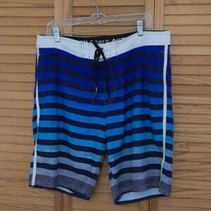 American Eagle Outfitters Striped Swim Shorts